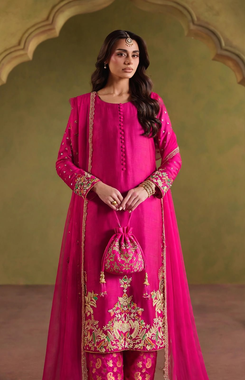 Pure Sheesha Silk Party Wear Shirt - Image 2