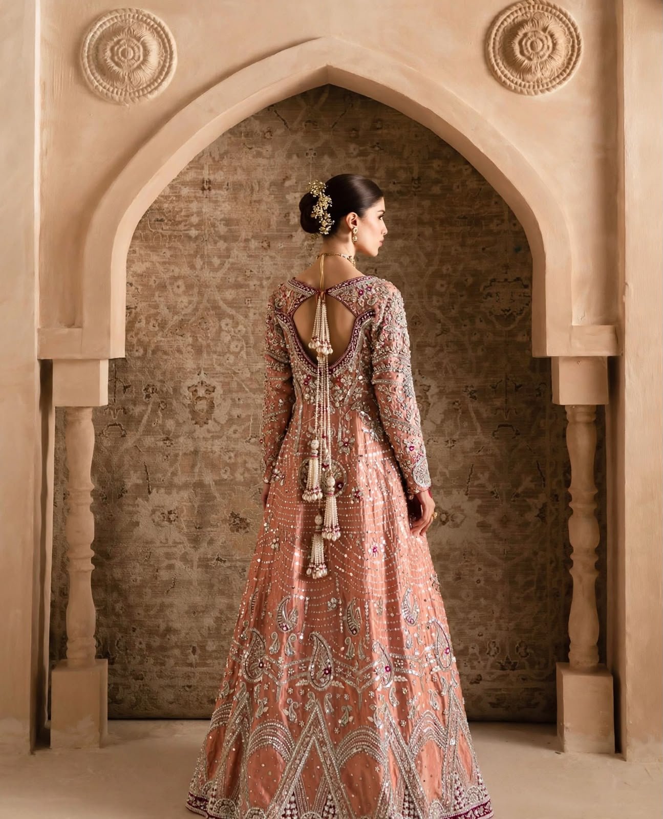 Pure Sheesha Silk Heavy Party Wear Maxi - Image 3