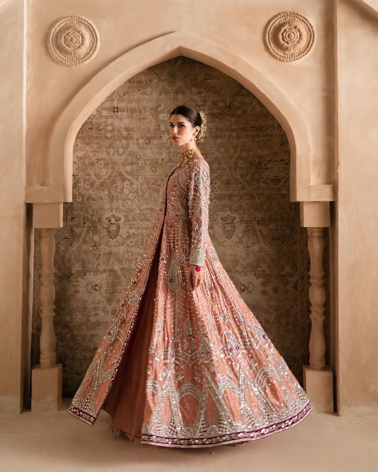Pure Sheesha Silk Heavy Party Wear Maxi - Image 2